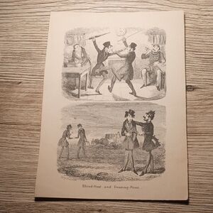 "Blood Heat and Freezing-Point" by illustrator George Cruikshank